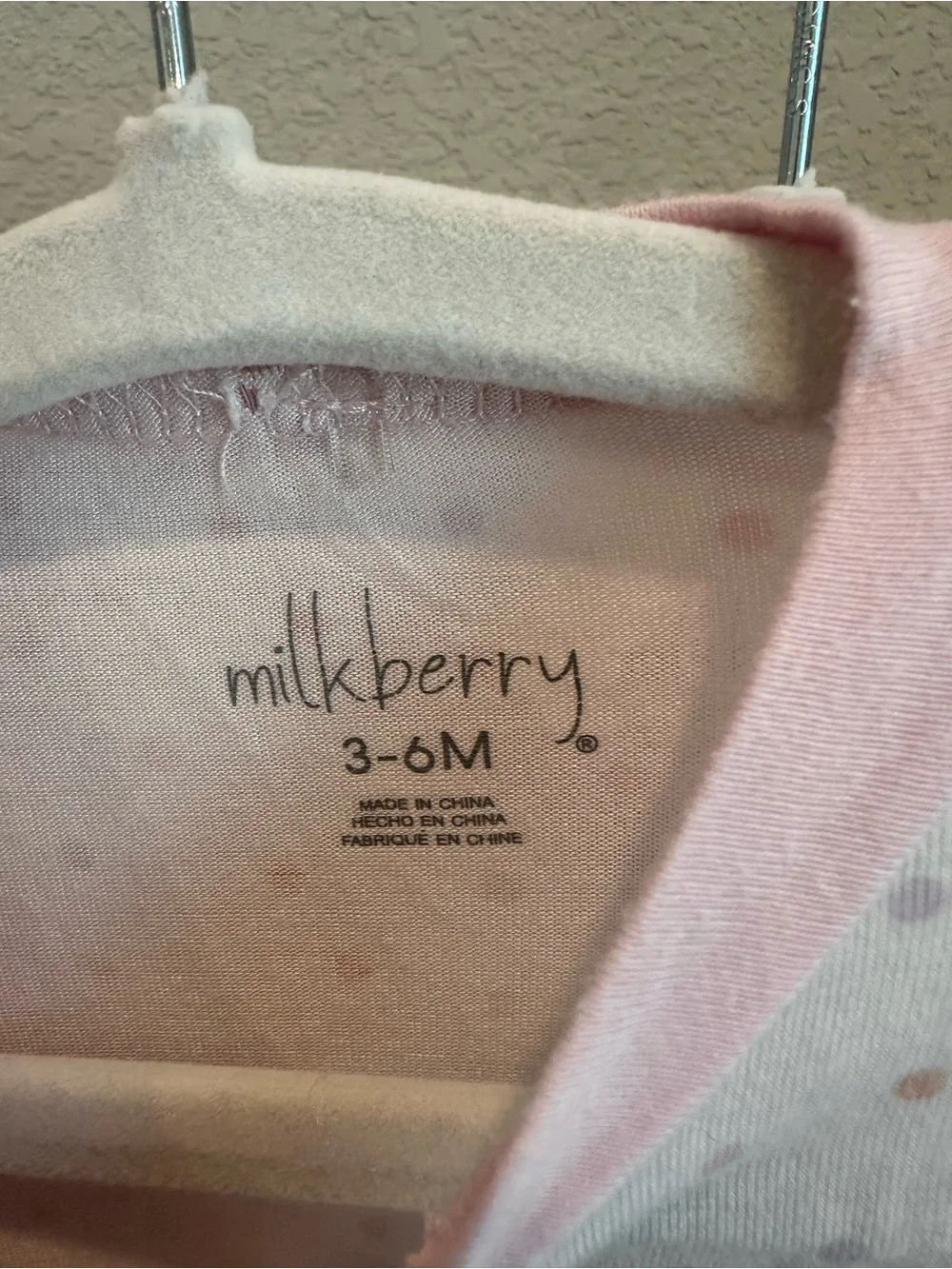 Milk Berry Pink Floral & Printed Baby One-Piece Bodysuit Set 5 pieces!